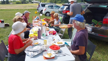 Vignobles de Chécy en automne